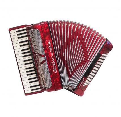 Fisarmonica a piano 120 bassi -  4 voci - reg. 9+3