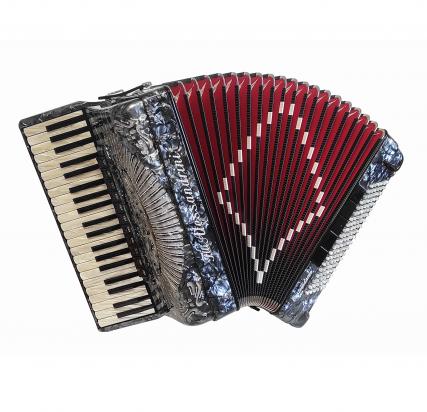 Fisarmonica a piano 120 bassi - cassotto 3+1 musette