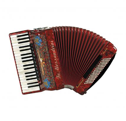 Fisarmonica a piano 96 bassi -. cassotto 2+2