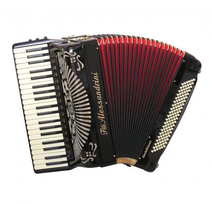 Piano accordion Cassotto 2+2 Gold