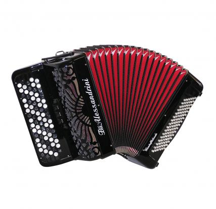 Diatonic accordion 46 notes - 96 bass