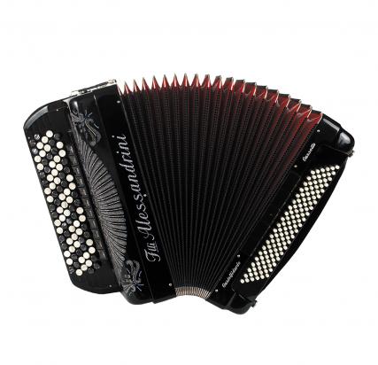 Chromatic accordion cassotto 3+1 
