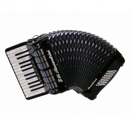 Piano accordion  26 keys - 3 reeds