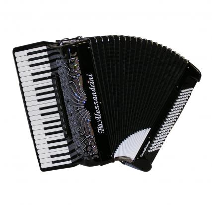 Pianiano accordion 41 keys - 4 reeds - registers 9+3